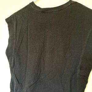 Black Zara casual tee